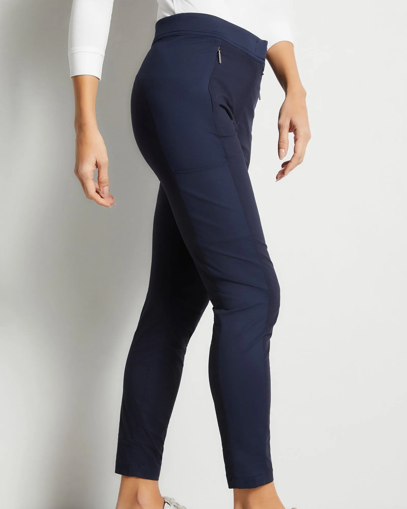 Ipant Hybrid Zip Front Slim Fit Pant sold by Boston Proper product image thumbnail 2