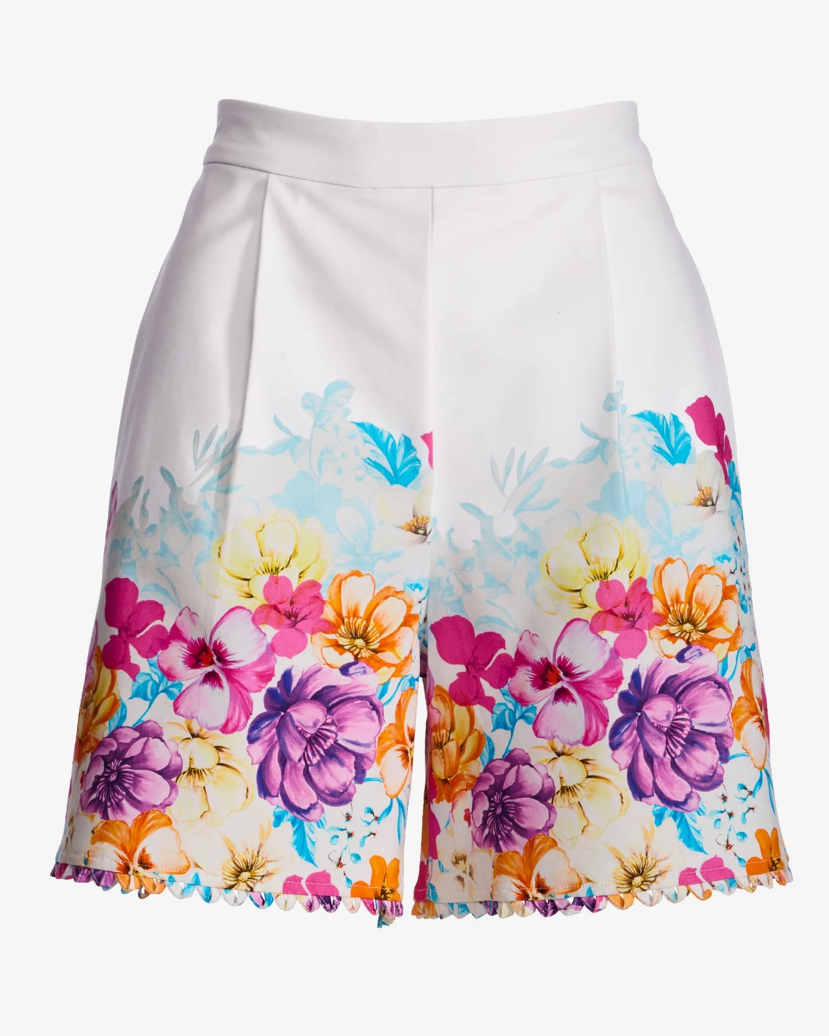 Print Woven Short Iris Garden Placement sold by Boston Proper product image thumbnail 2