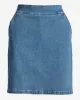 Pull on Denim Skort Light Med Wash sold by Boston Proper