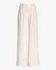 Malibu Wide Leg Effortless Drape Trouser Pant Off White sold by Boston Proper
