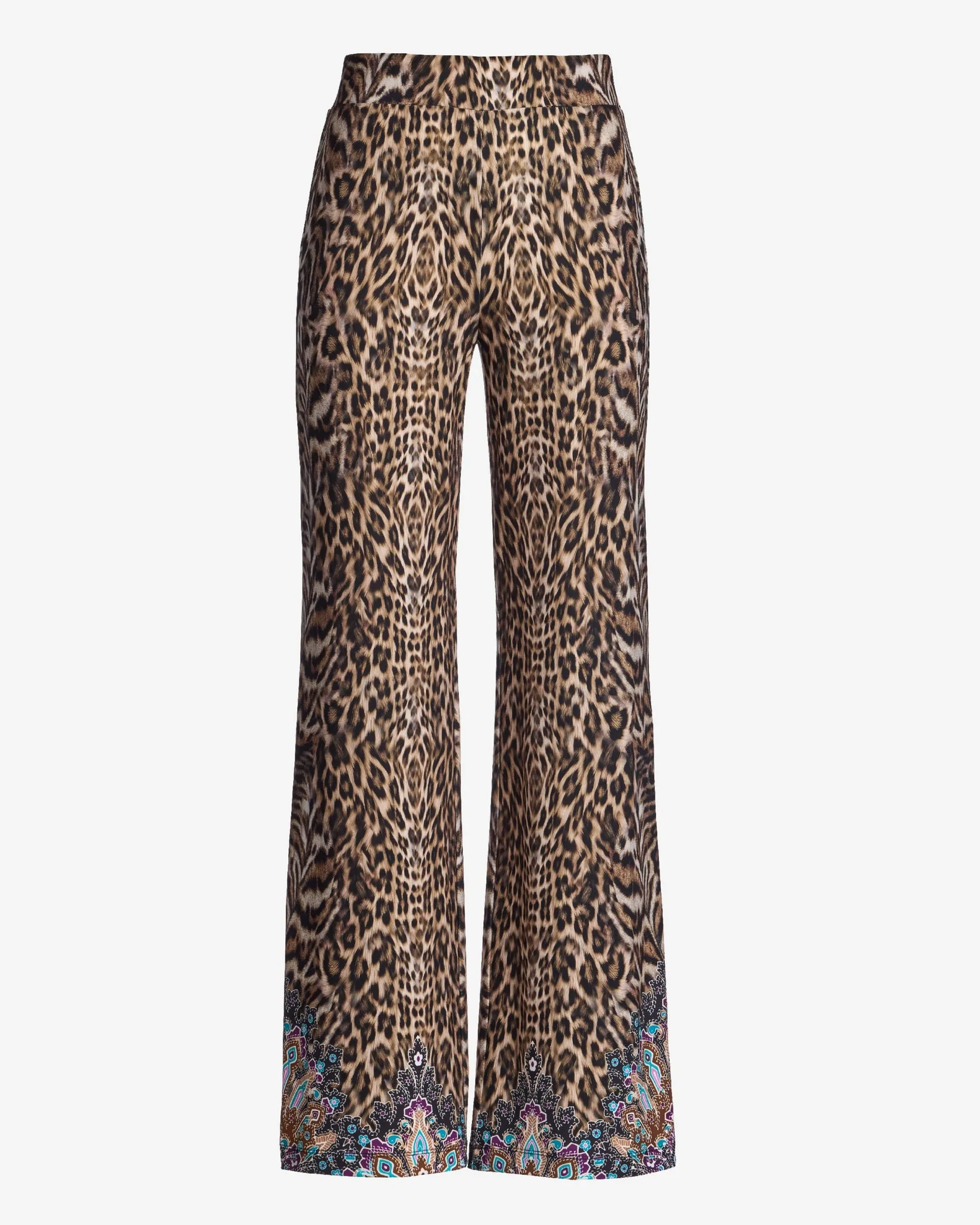 Malibu Print Wide Leg Pant Safari Glam sold by Boston Proper product image thumbnail 2