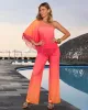 Malibu Print Wide Leg Pant Sunset Ombre sold by Boston Proper
