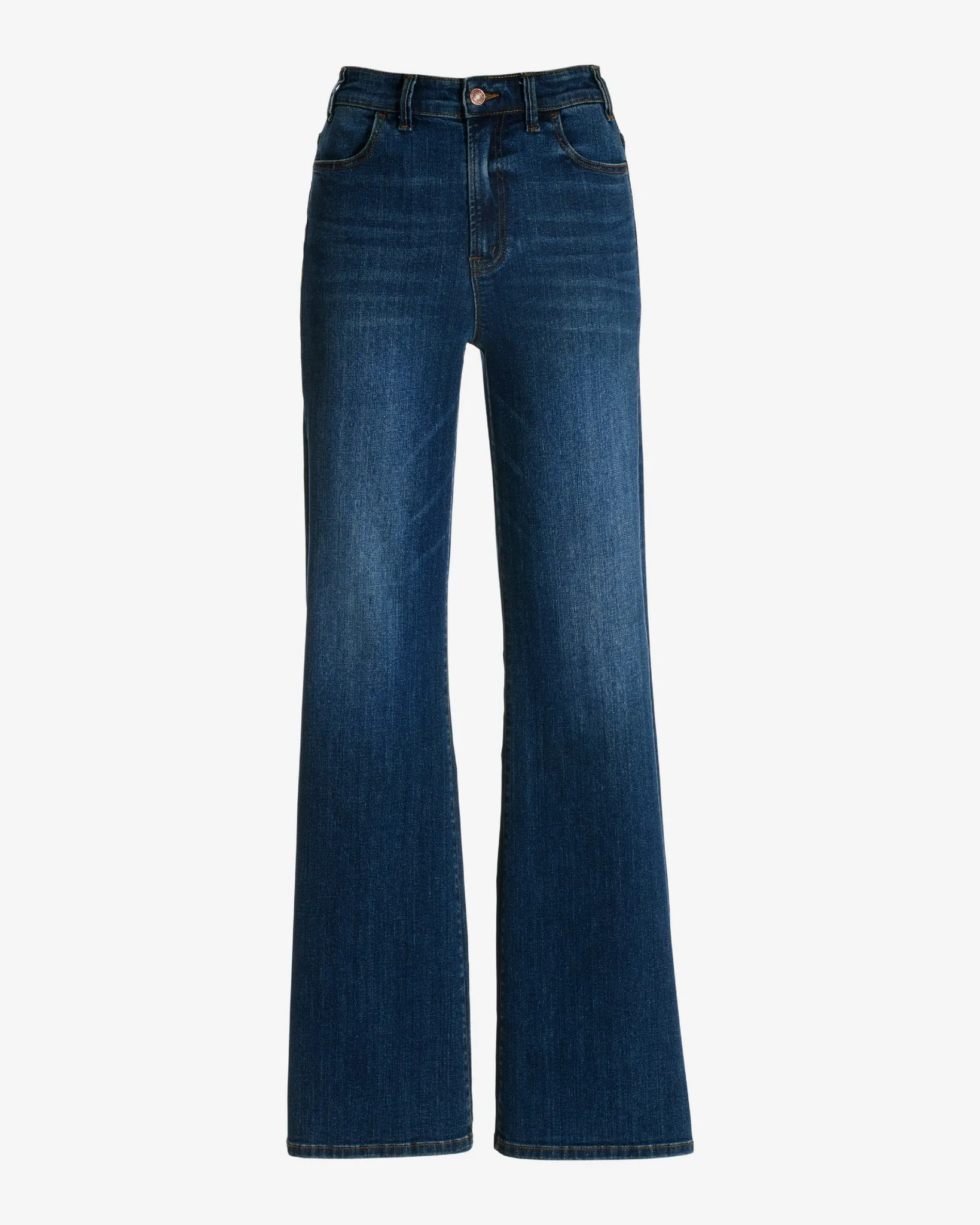 Malibu High-Rise Wide Leg Jean Bold Blue sold by Boston Proper product image thumbnail 2