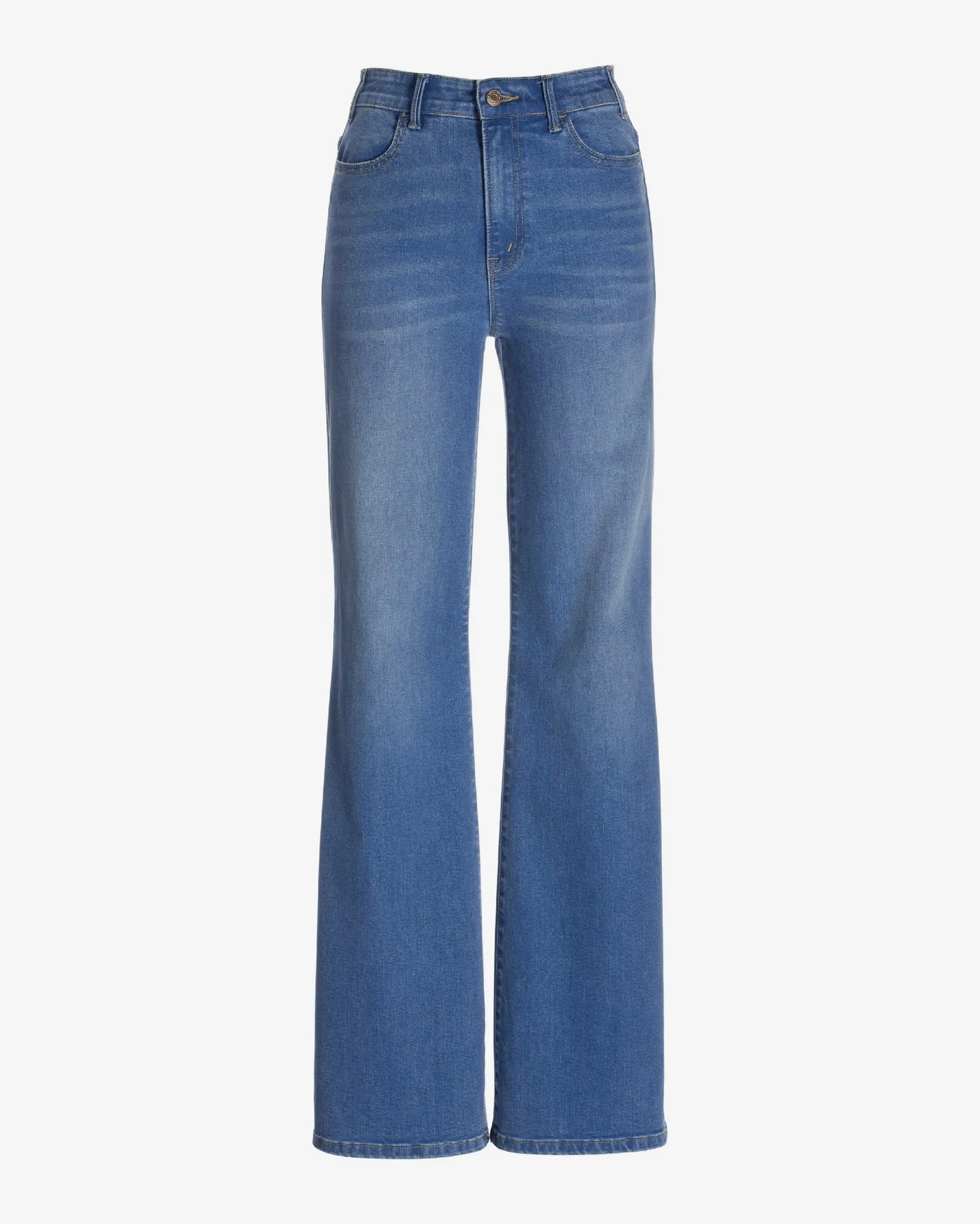 Malibu High-Rise Wide Leg Jean Medium Wash sold by Boston Proper product image thumbnail 2