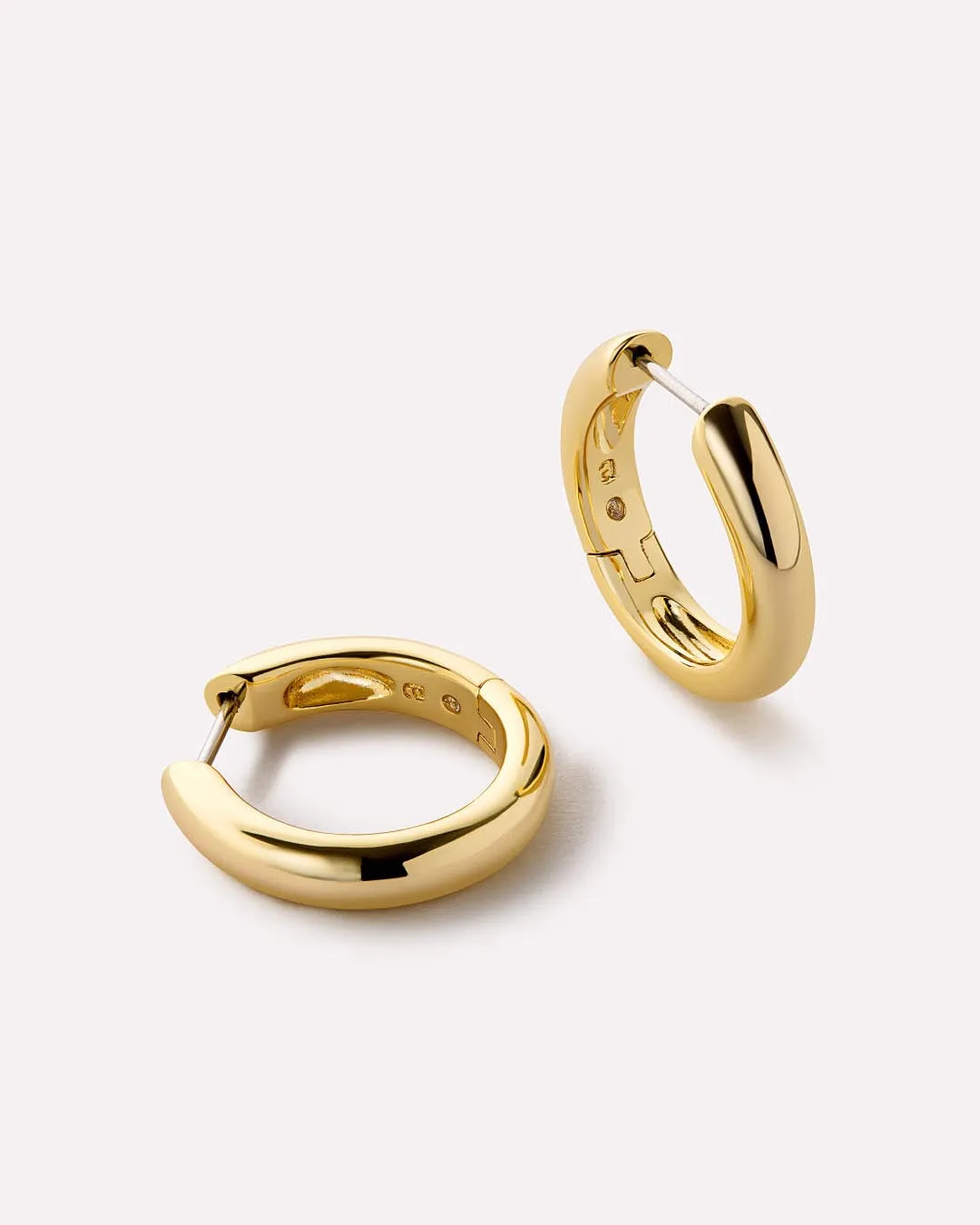 Gold Hoop Earrings - Giulia Medium sold by Boston Proper