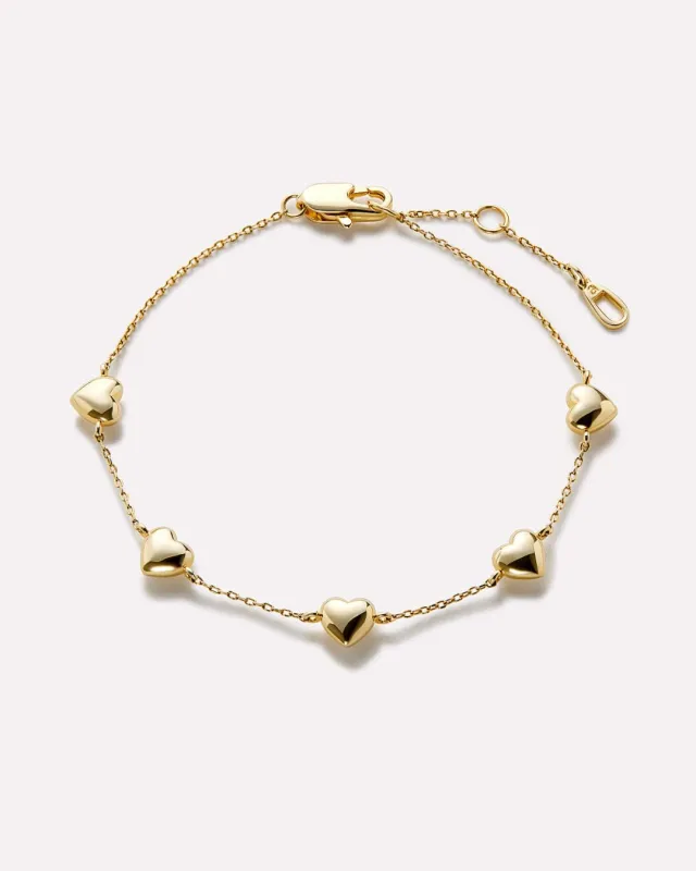 Heart Bracelet - Lani sold by Boston Proper