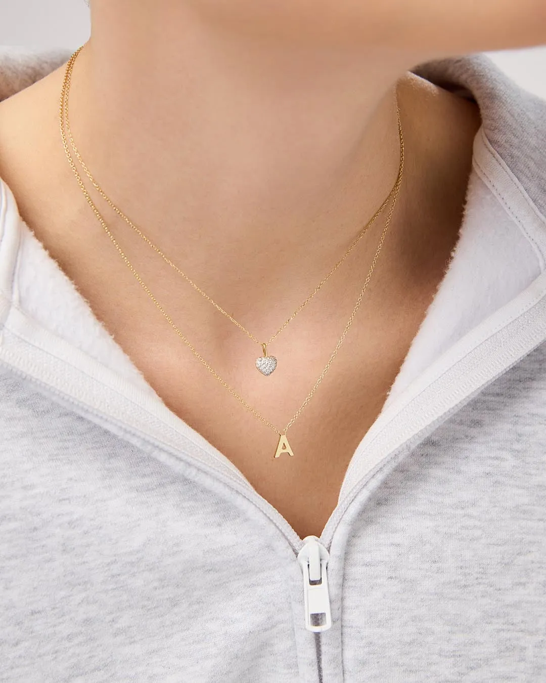 Gold Heart Necklace - Ellery sold by Boston Proper product image thumbnail 2