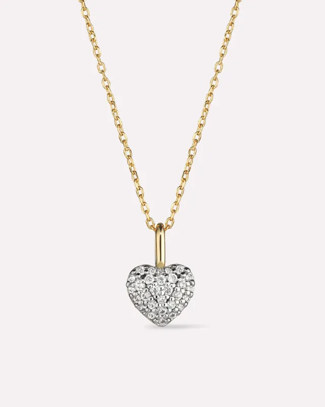 Gold Heart Necklace - Ellery sold by Boston Proper