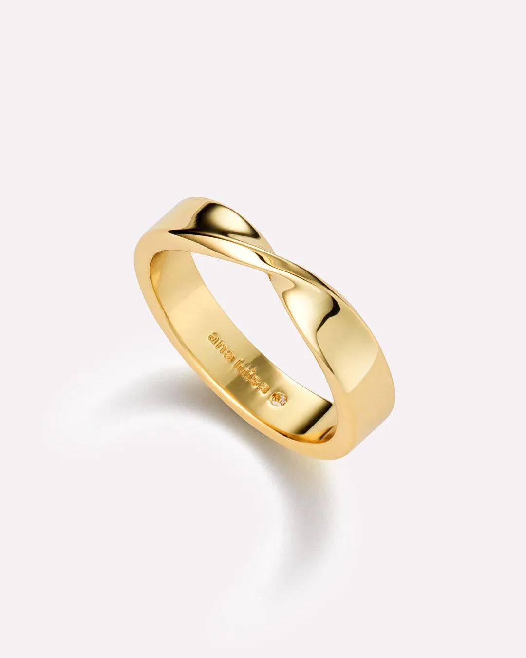 Gold Band Ring - Eliora sold by Boston Proper