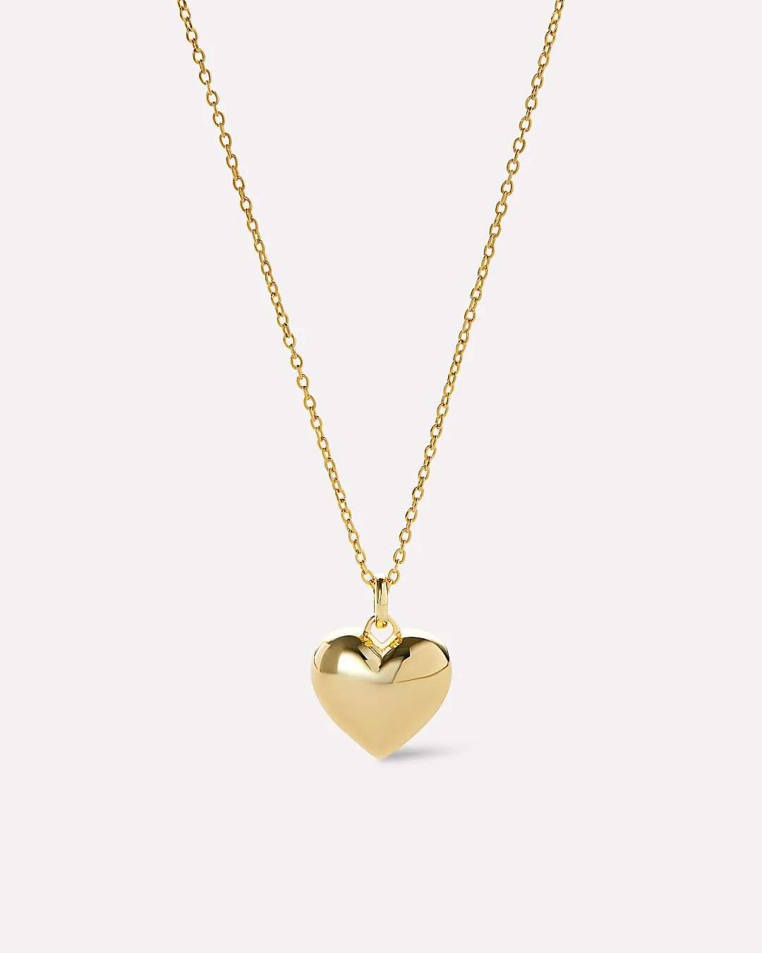 Gold Heart Necklace - Lev Small sold by Boston Proper