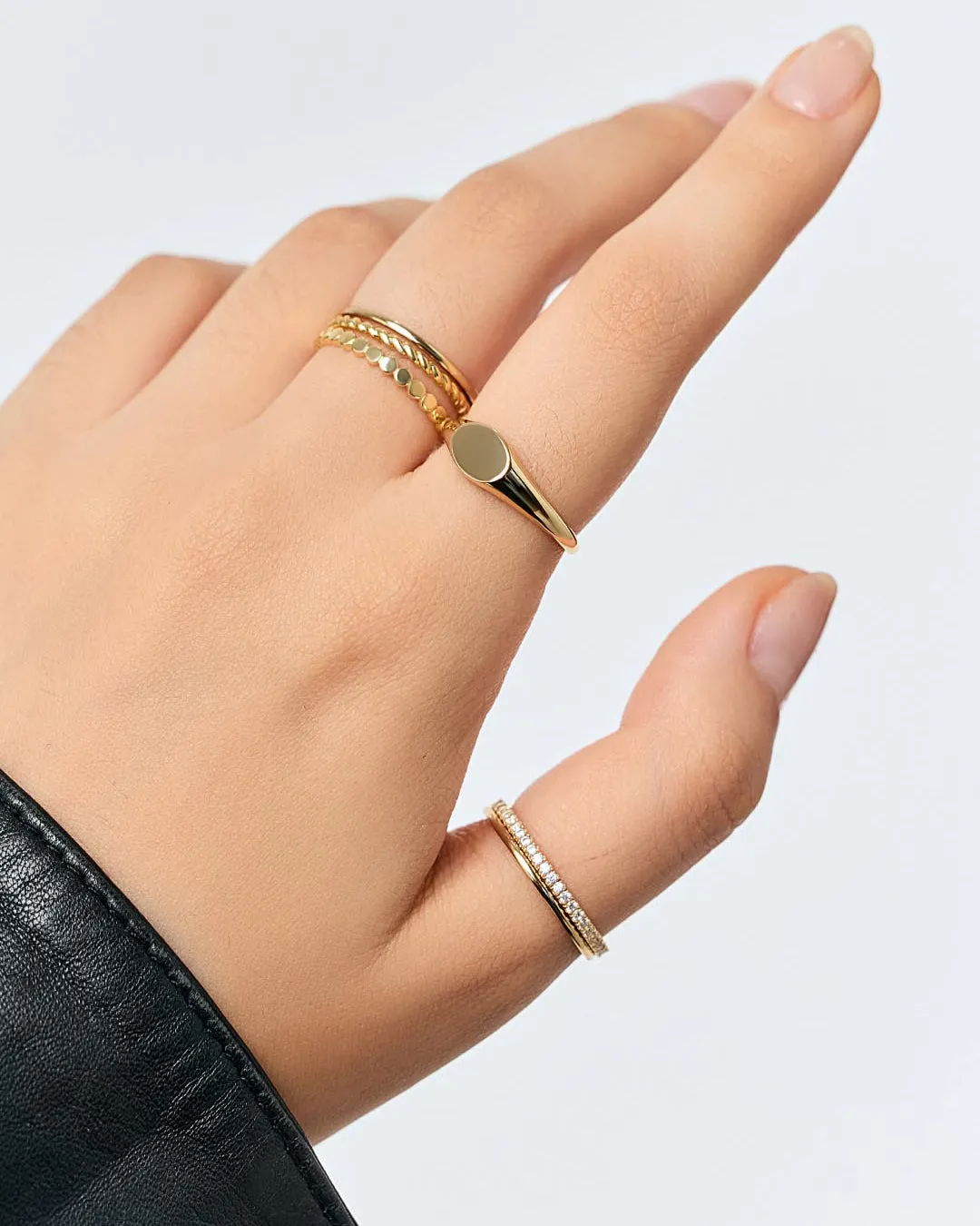 Gold Ring Set - Adrianna Set sold by Boston Proper product image thumbnail 2
