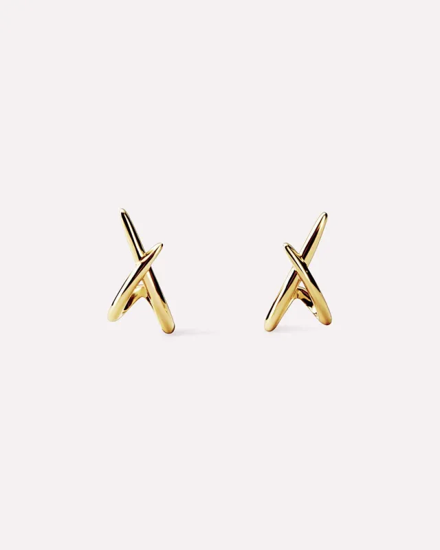 Gold Stud Earrings - Sloane sold by Boston Proper