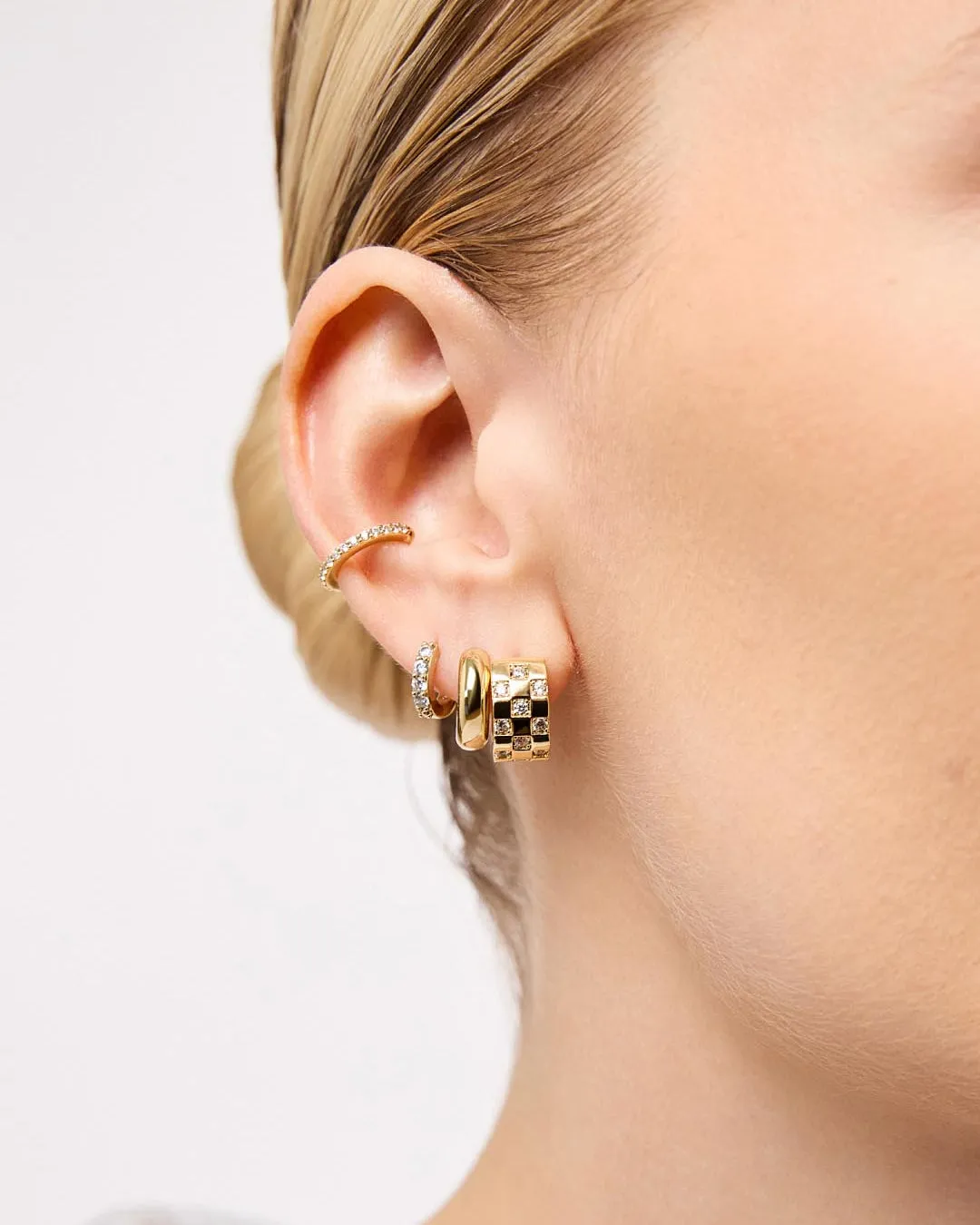Small Hoop Earrings - Eden sold by Boston Proper product image thumbnail 2