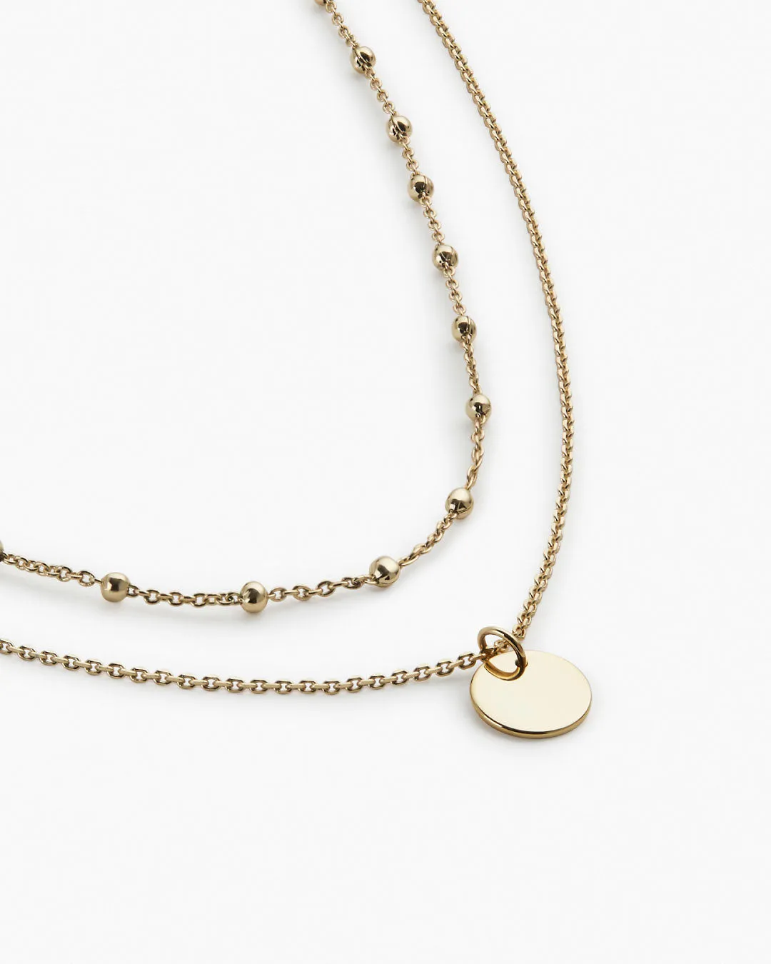 Coin Necklace Set - Willow sold by Boston Proper product image thumbnail 3