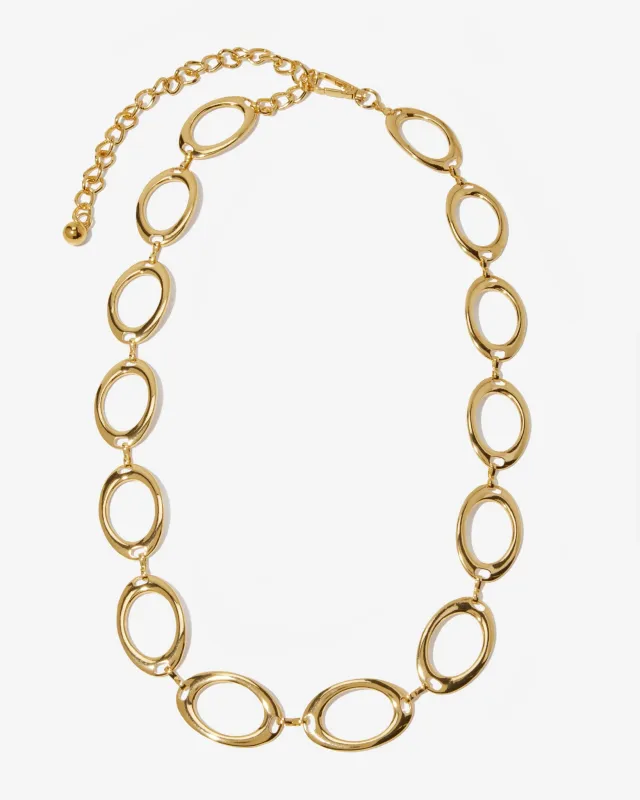 Oval Chain Belt Gold sold by Boston Proper
