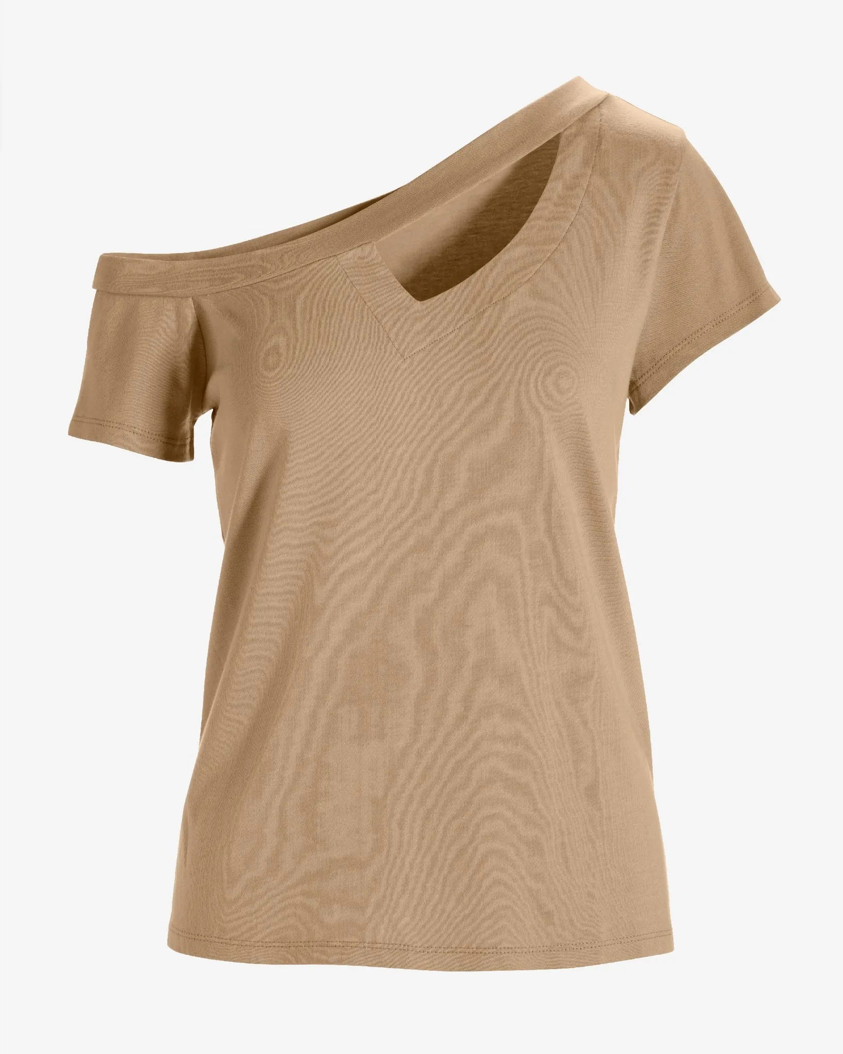 Slouchy Cut Out Knit Top Sesame sold by Boston Proper product image thumbnail 2