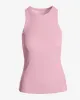 So Essential Ribbed High Neck Top Roseate sold by Boston Proper