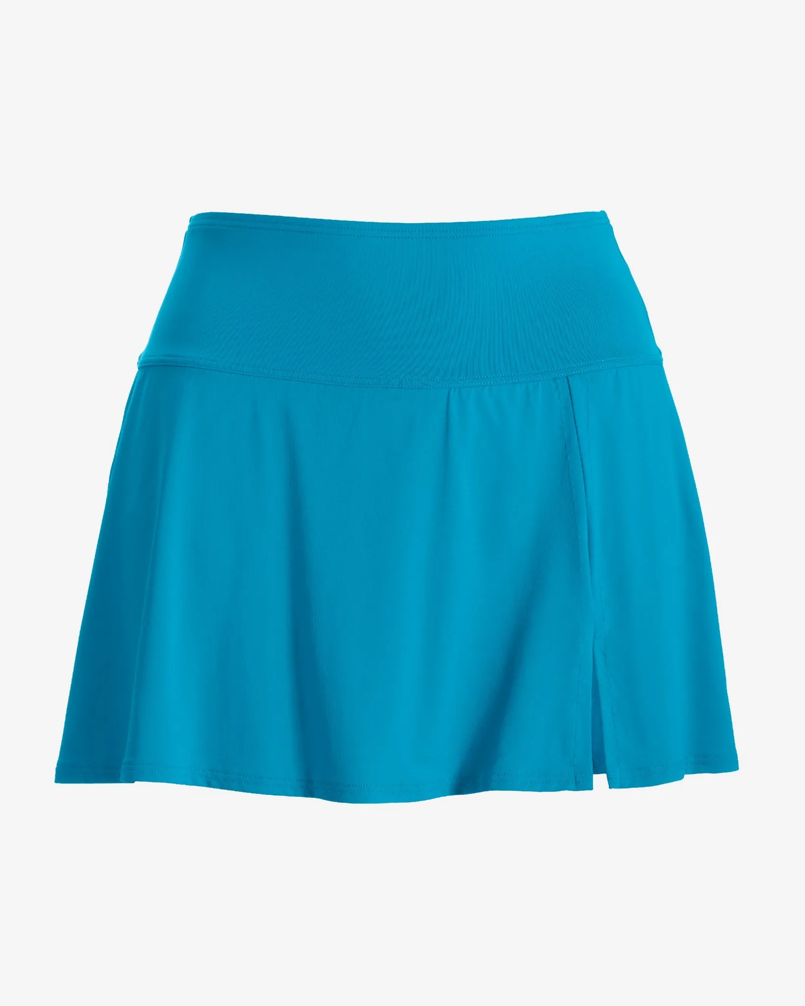 Swim Sense High-Waisted Skirted Bottom Bright Blue sold by Boston Proper product image thumbnail 2
