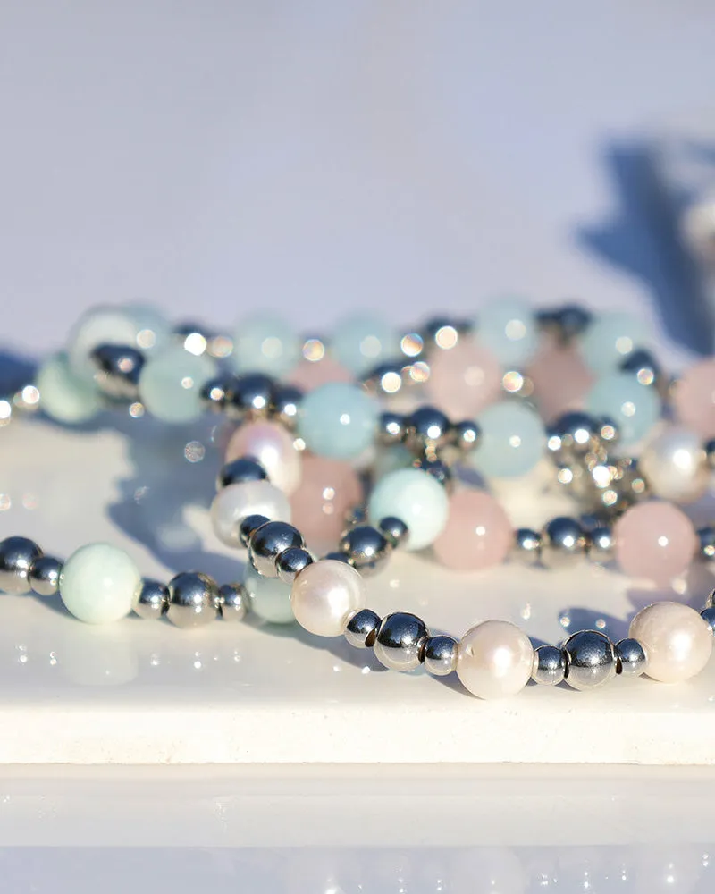 Day by Day Collection- Pearl Gemstone Bracelet sold by Boston Proper product image thumbnail 3