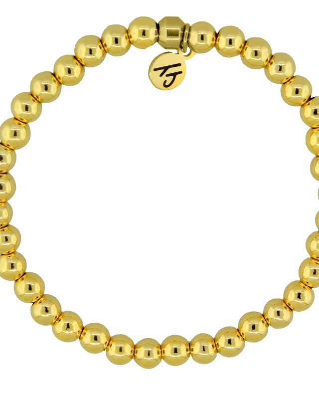 Defining Bracelet- Everyday Bracelet with Gold Filled Beads sold by Boston Proper