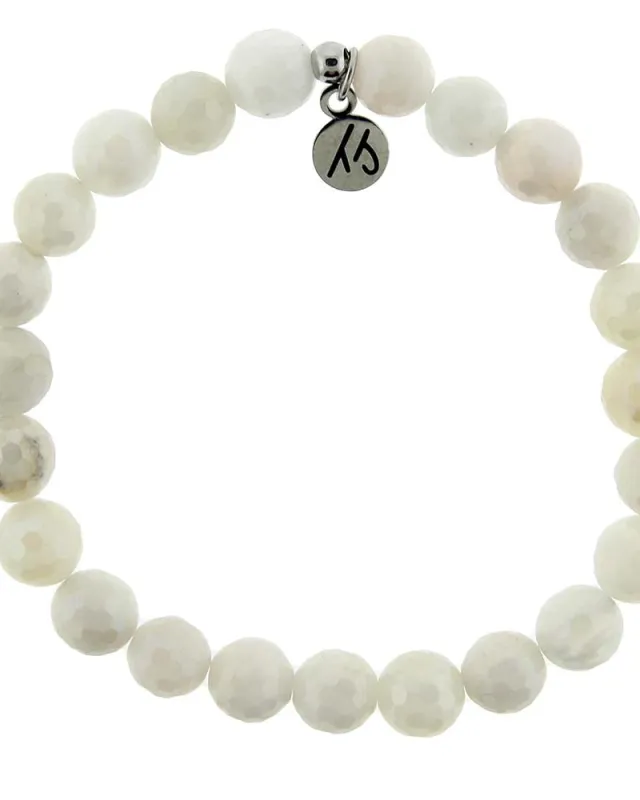 Defining Bracelet- Healing Bracelet with Moonstone Gemstones sold by Boston Proper