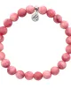 Defining Bracelet- Love Bracelet with Pink Jade Gemstones sold by Boston Proper