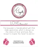 Defining Bracelet- Love Bracelet with Pink Jade Gemstones sold by Boston Proper