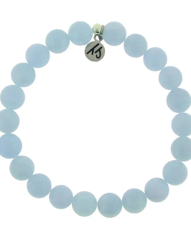 Defining Bracelet- Mystic Bracelet with Blue Aquamarine Gemstones sold by Boston Proper