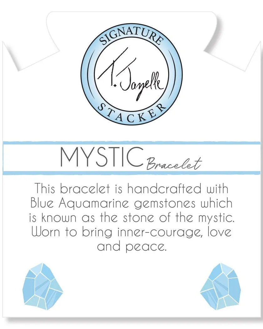 Defining Bracelet- Mystic Bracelet with Blue Aquamarine Gemstones sold by Boston Proper product image thumbnail 2