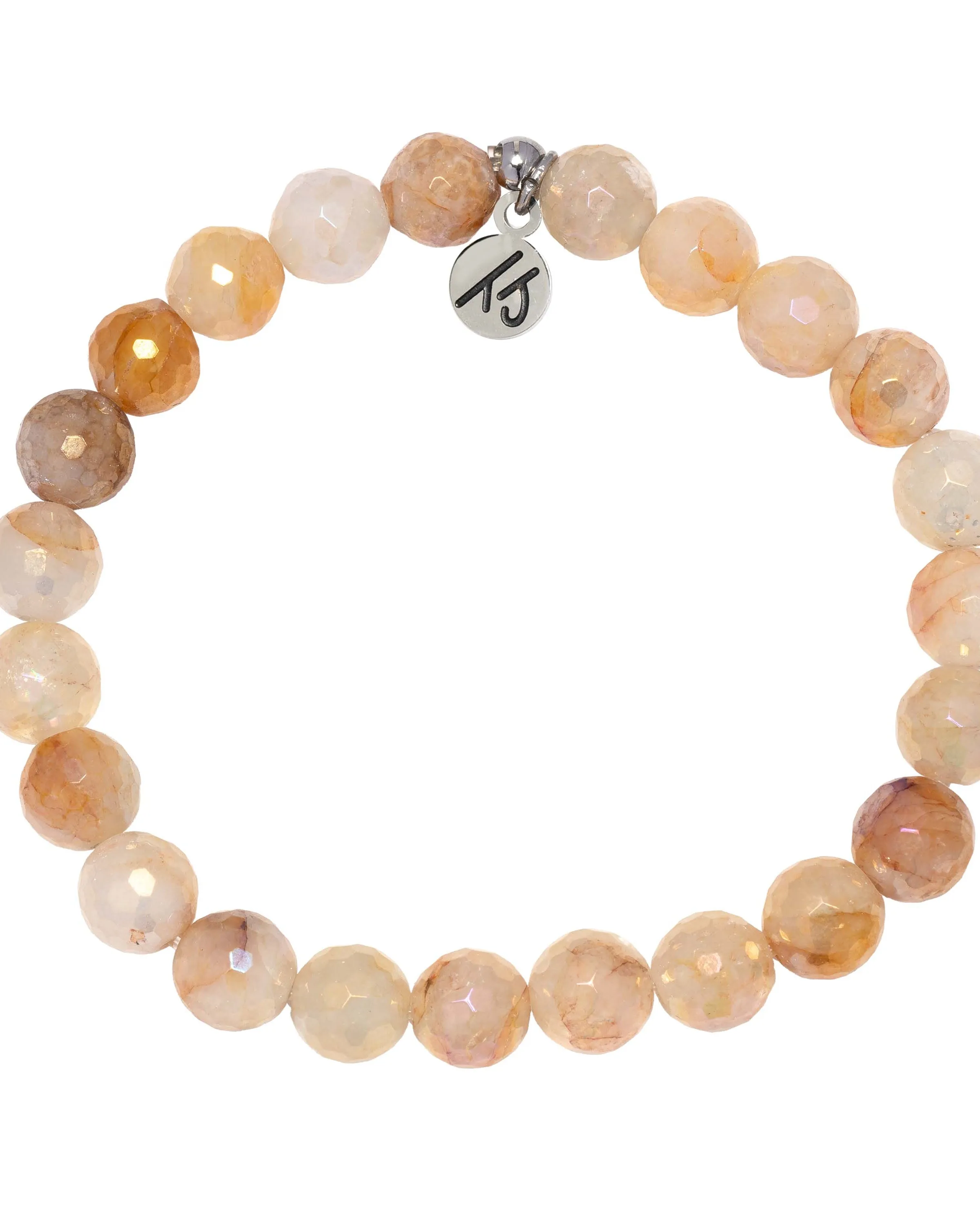 Defining Bracelet-Manifest Bracelet with Sunset Quartz Gemstones sold by Boston Proper