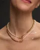 FRESHWATER PEARL ANGEL NECKLACE sold by Boston Proper