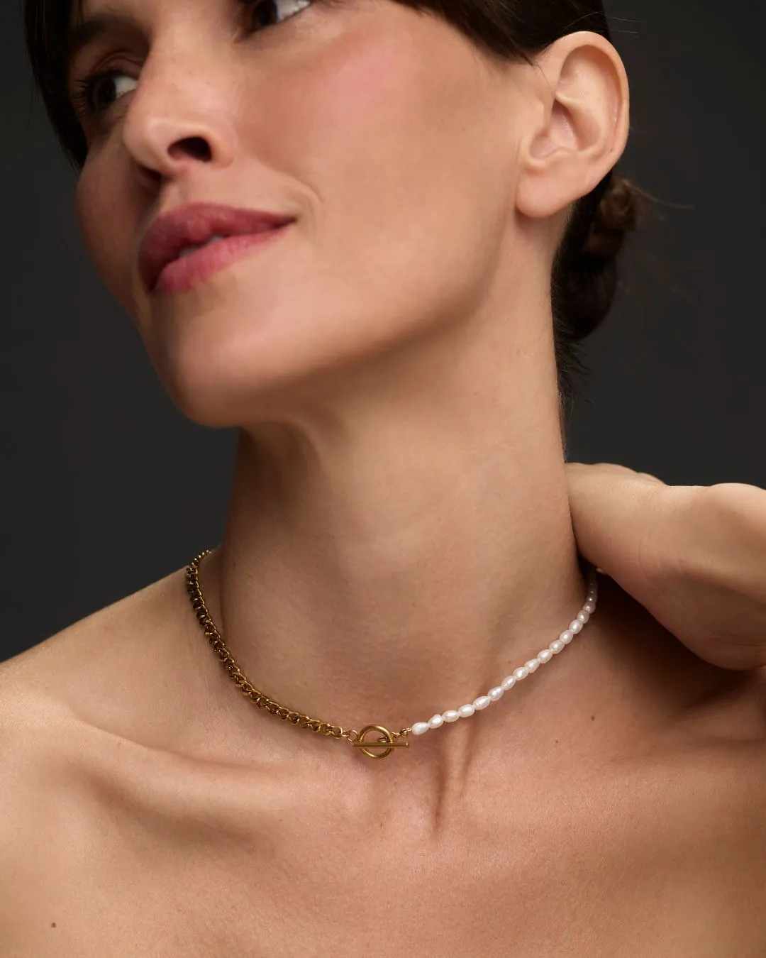 FRESHWATER PEARL ANGEL NECKLACE sold by Boston Proper product image thumbnail 2