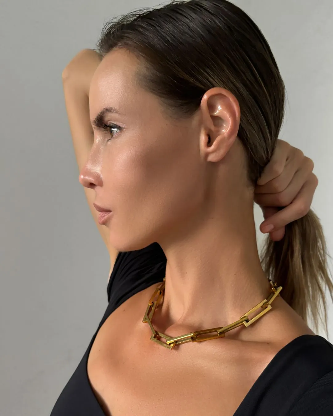 TERRY NECKLACE GOLD sold by Boston Proper product image thumbnail 3