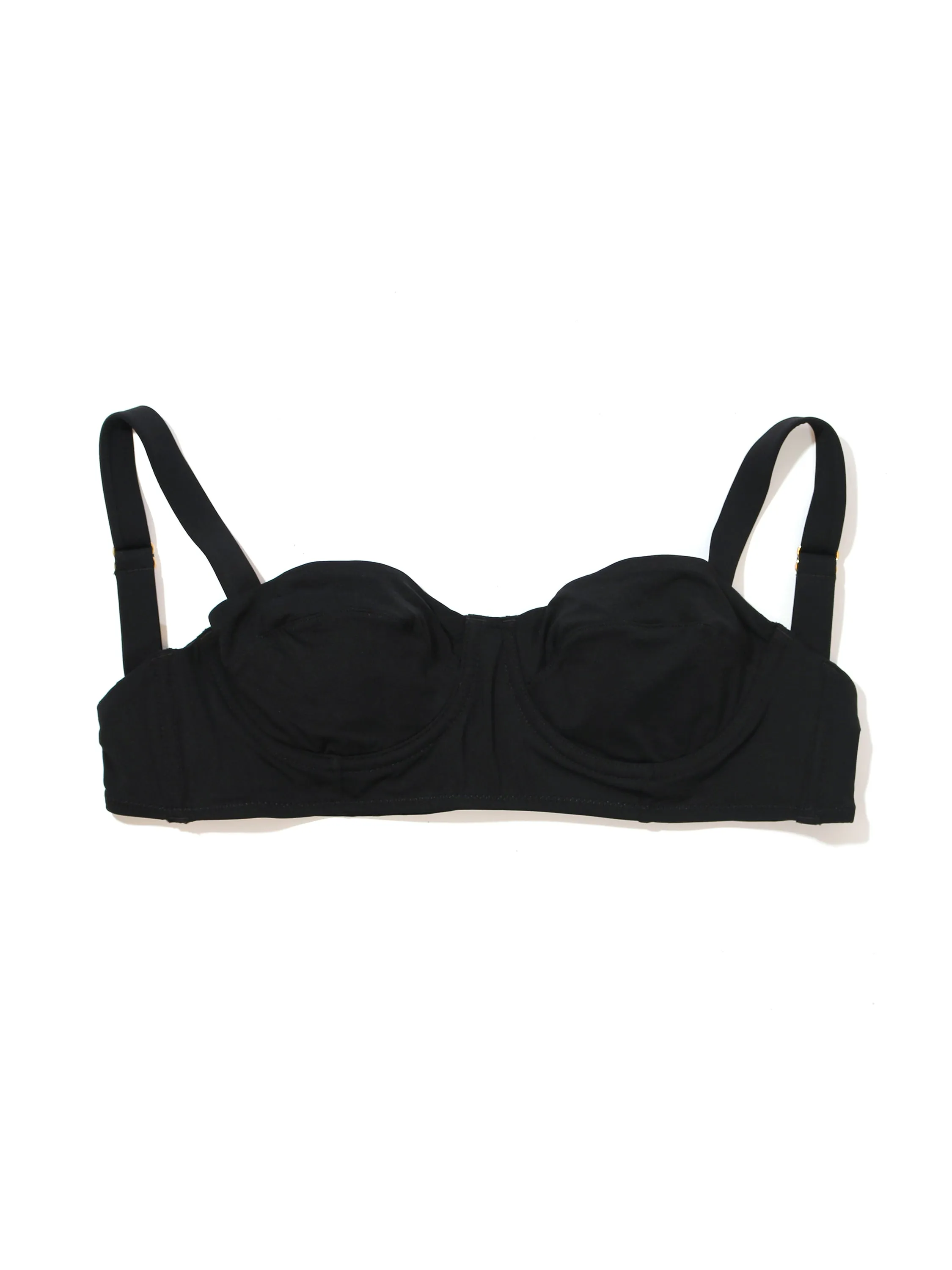 Balconette Bikini Swimsuit Top Black sold by Boston Proper product image thumbnail 3