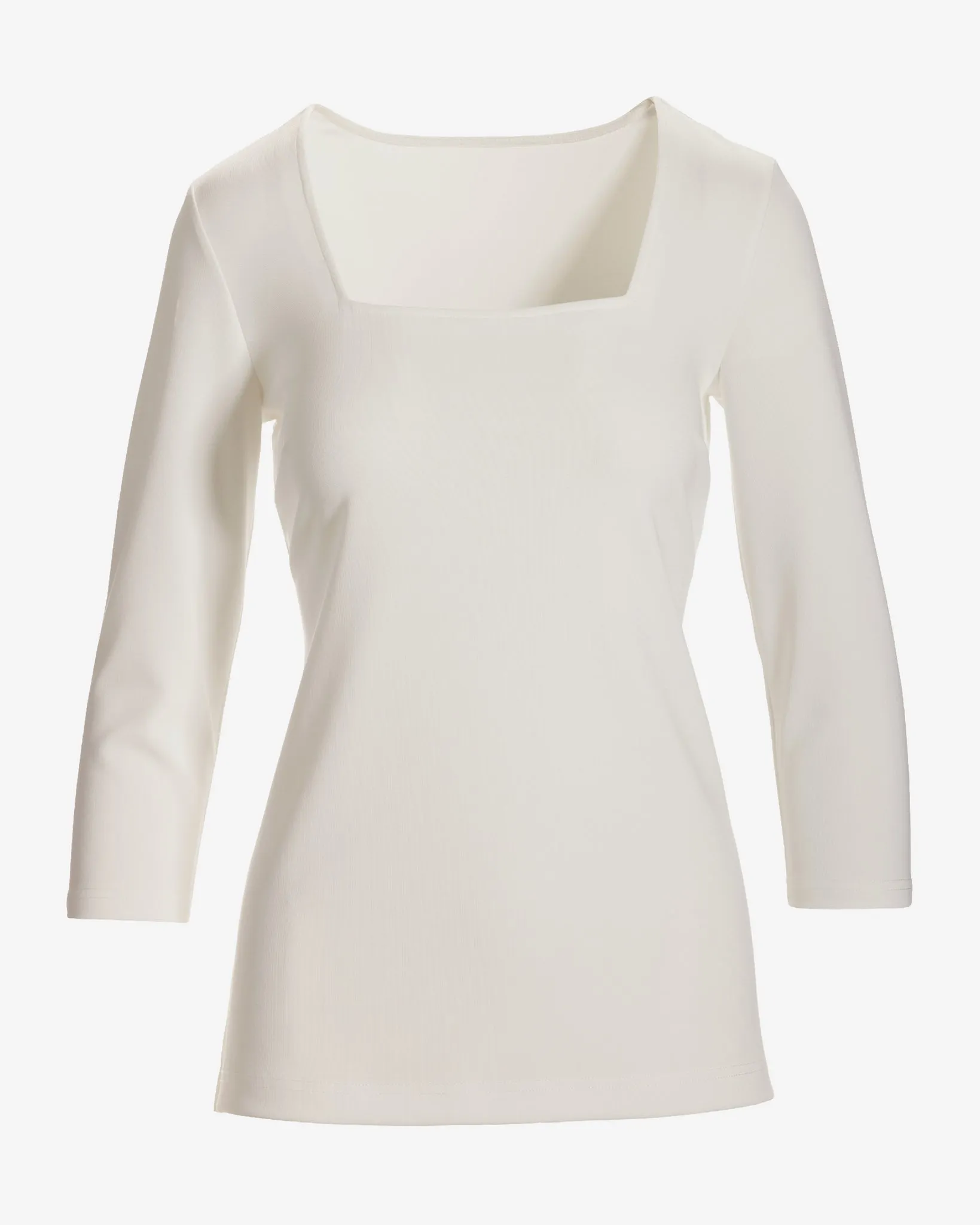 Beyond Travel Three Quarter Sleeve Top Ivory Coast sold by Boston Proper product image thumbnail 2