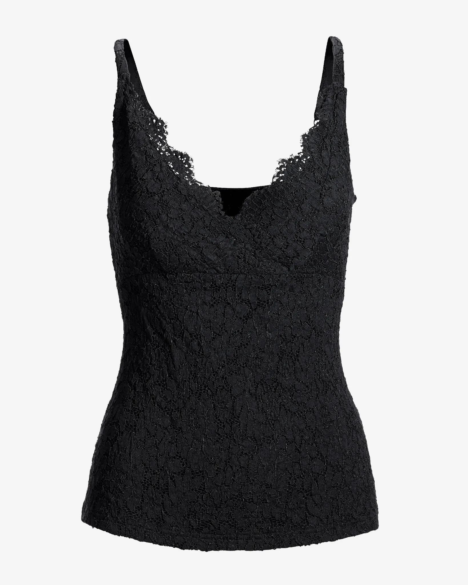 All Over Lace Tank Black sold by Boston Proper product image thumbnail 2