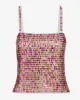 Square Neck Embellished Tank Multi sold by Boston Proper