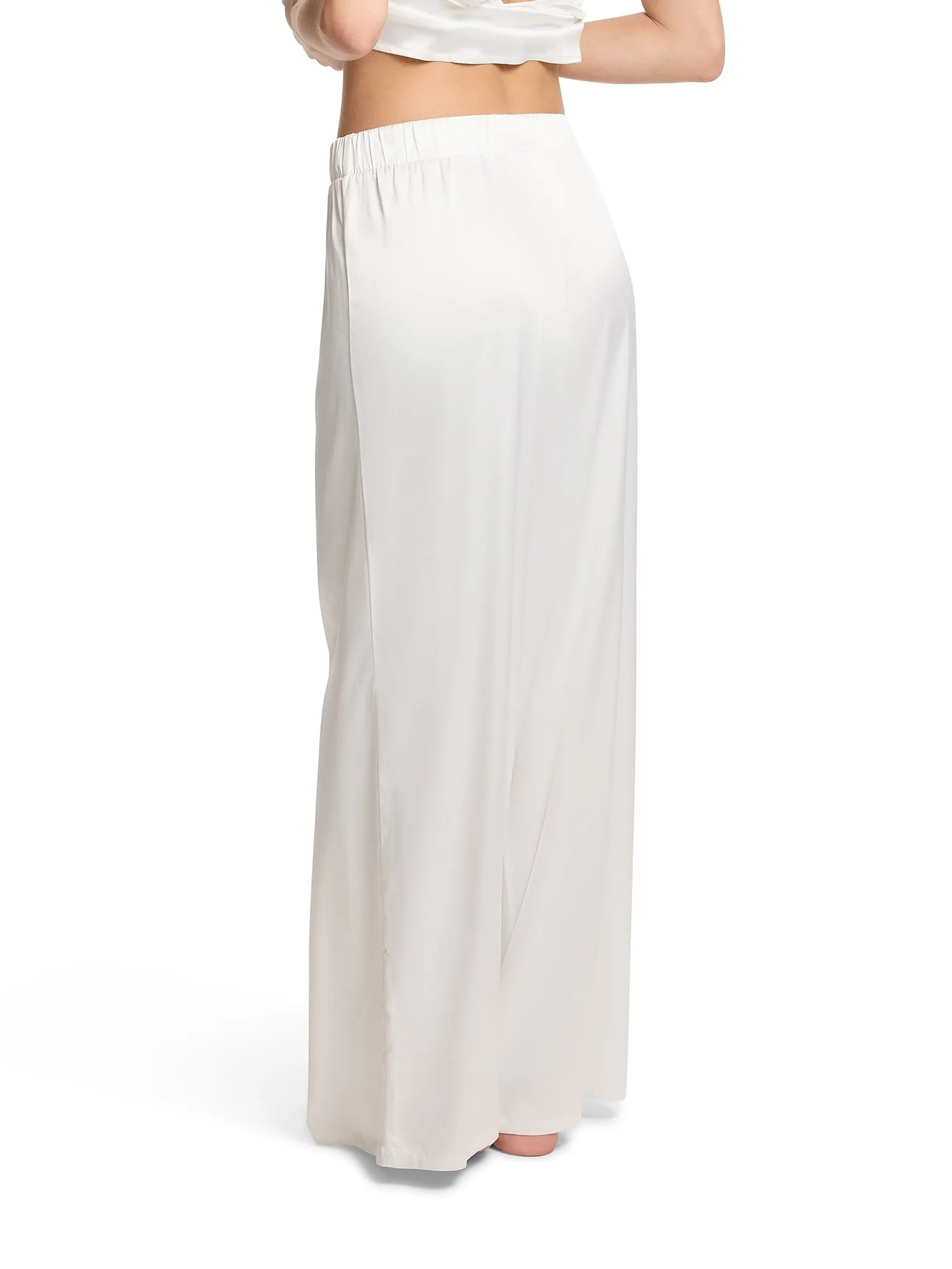 Satin Sleep Pant Light Ivory sold by Boston Proper product image thumbnail 2