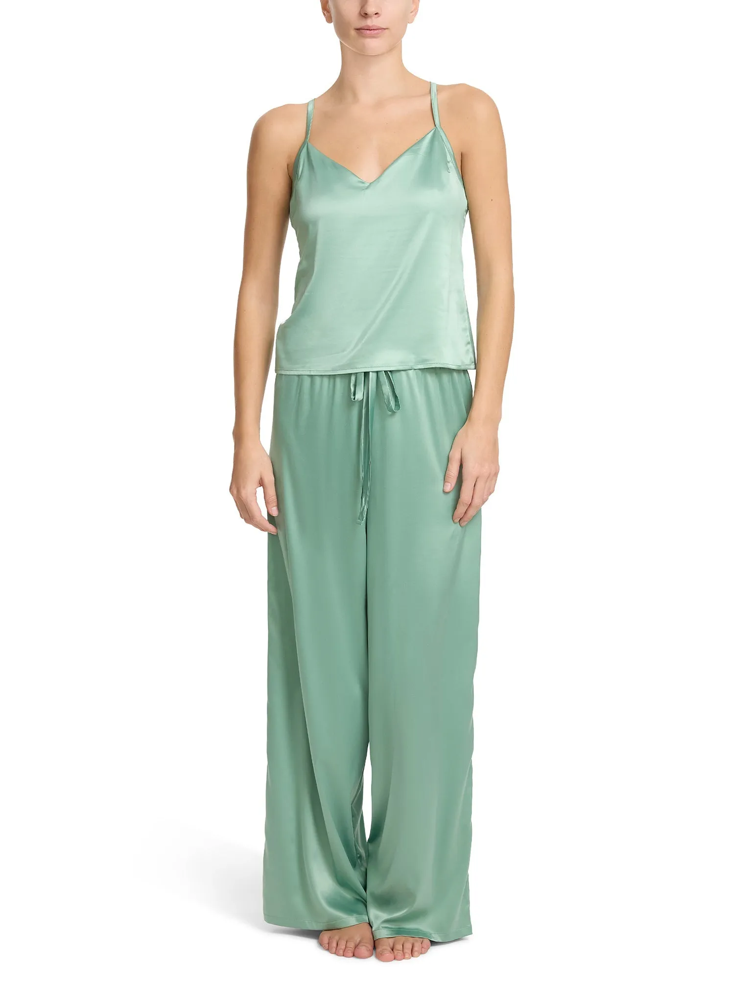Satin Sleep Cami Green Tea sold by Boston Proper product image thumbnail 3