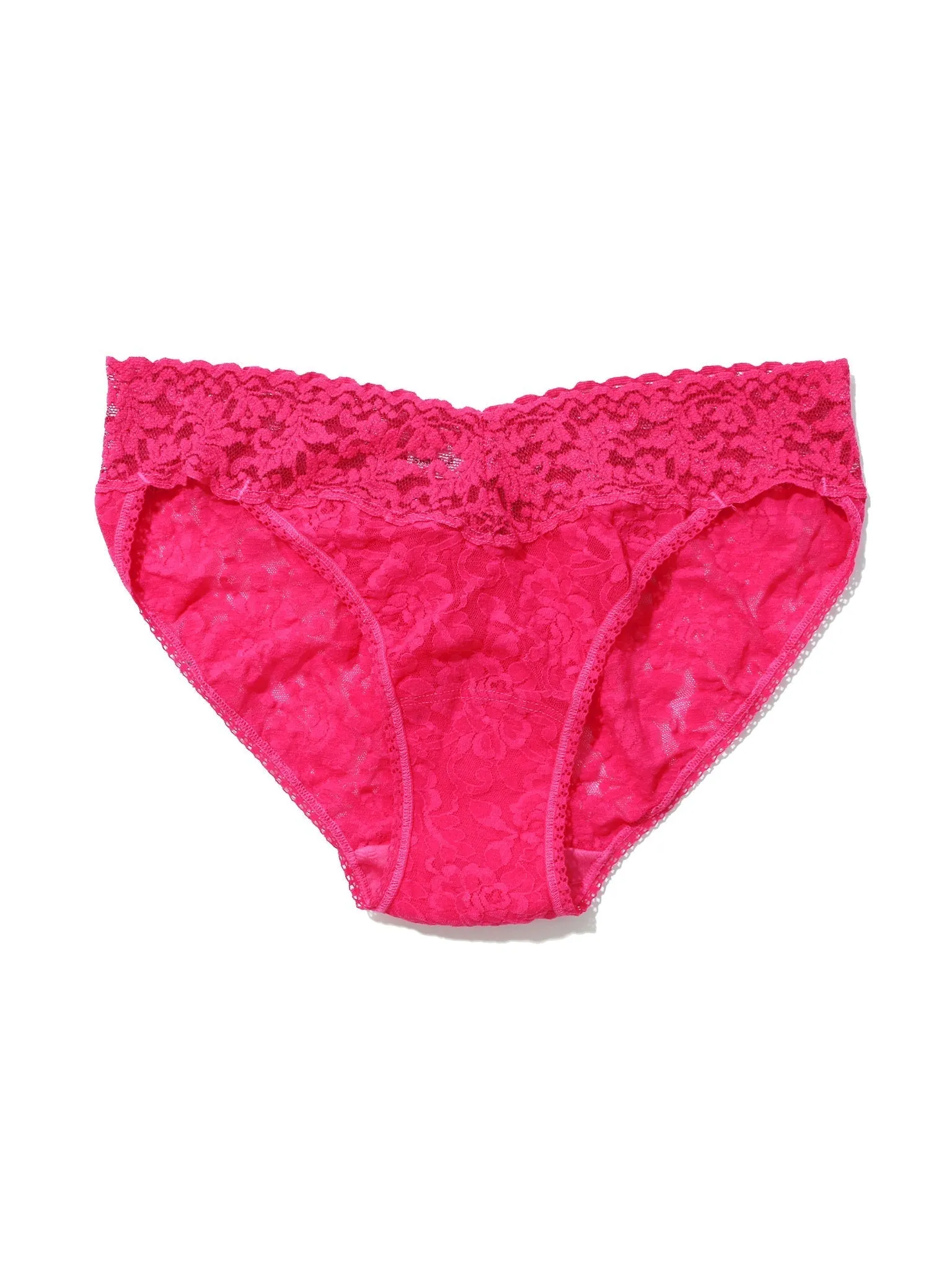 Signature Lace V-Kini Sweet Tart Pink Sale sold by Boston Proper product image thumbnail 3