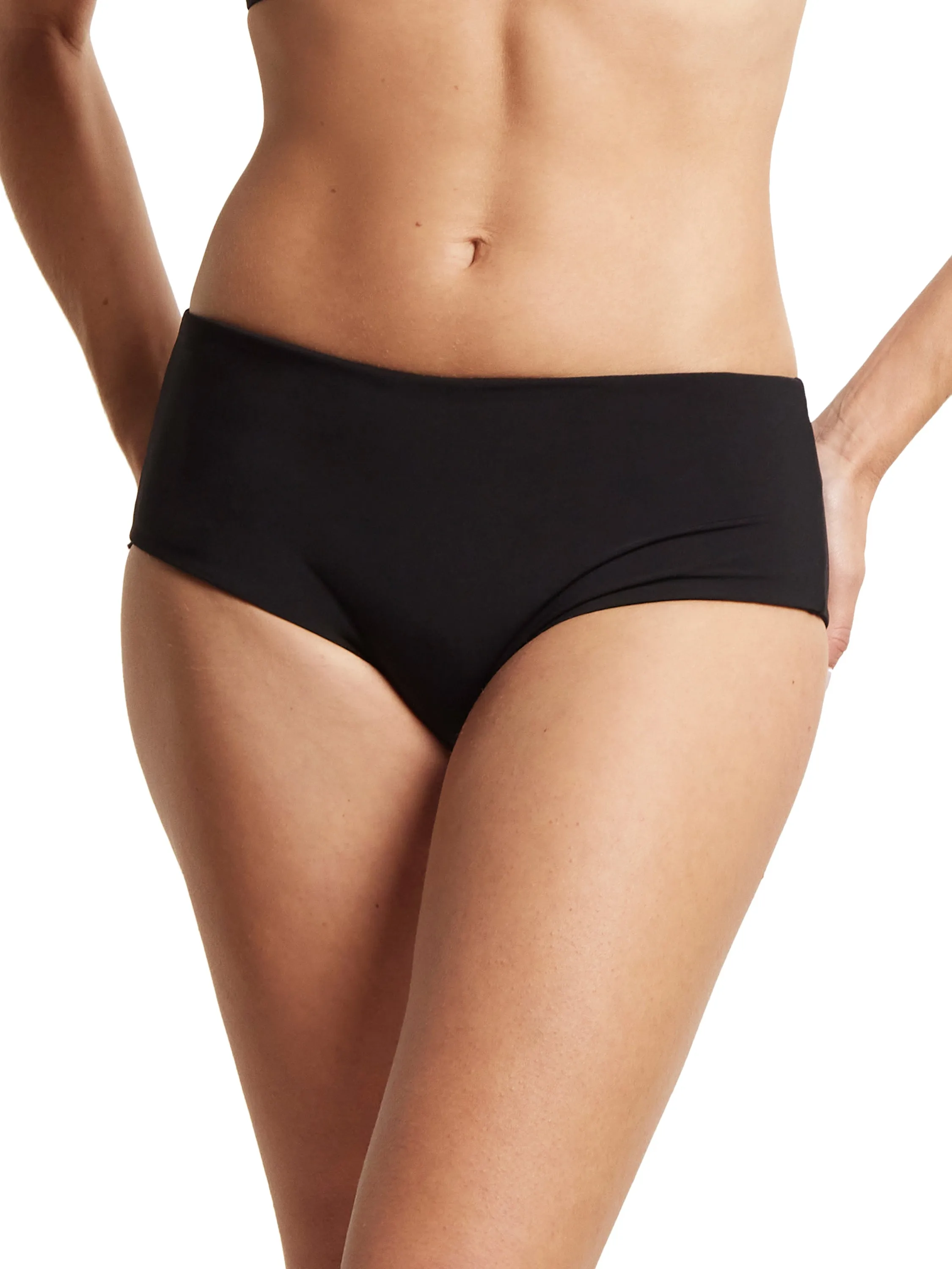 Boyshort Swimsuit Bottom Black sold by Boston Proper product image thumbnail 3