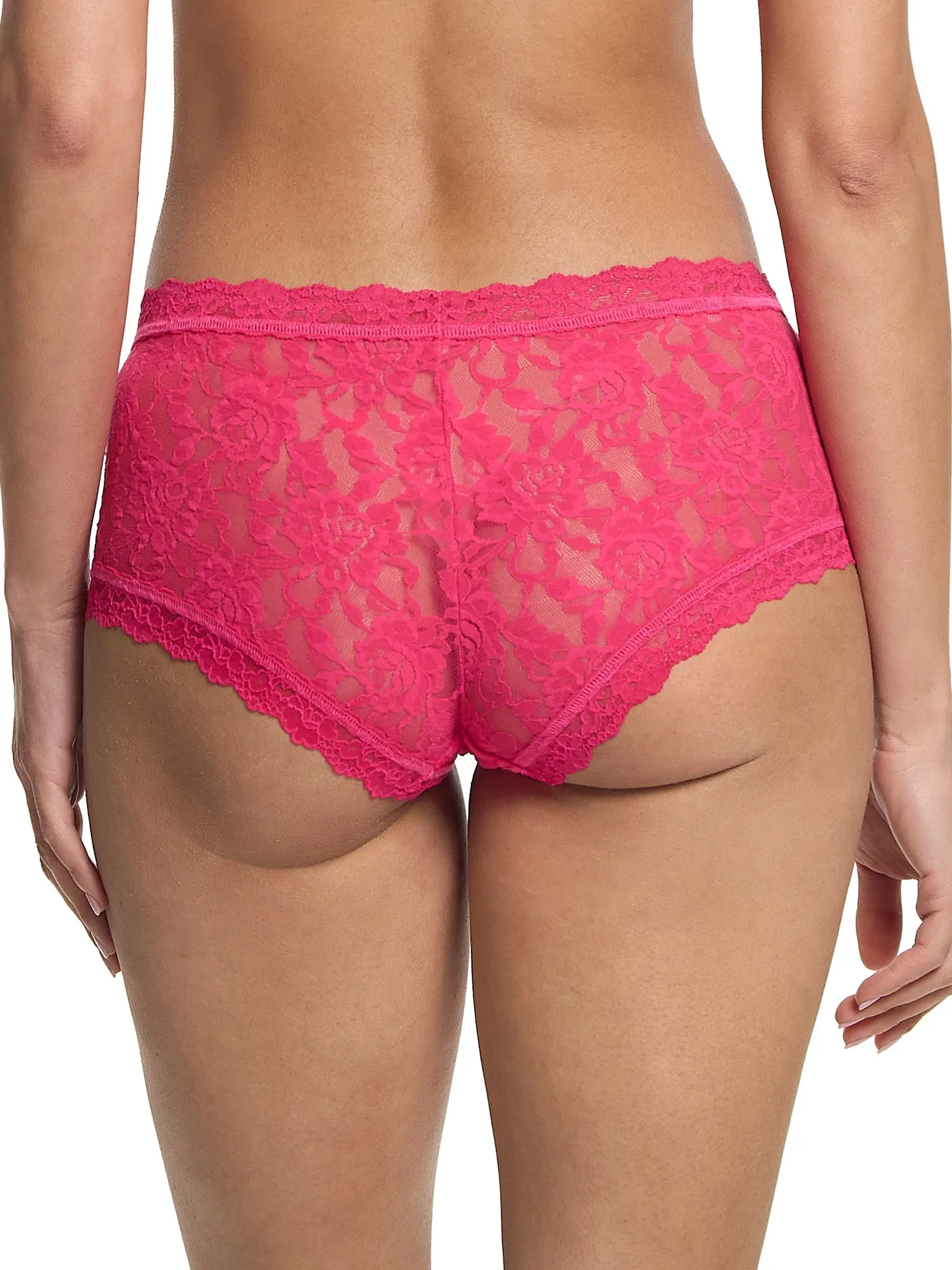 Signature Lace® Boyshort Sweet Tart Pink Sale sold by Boston Proper product image thumbnail 2