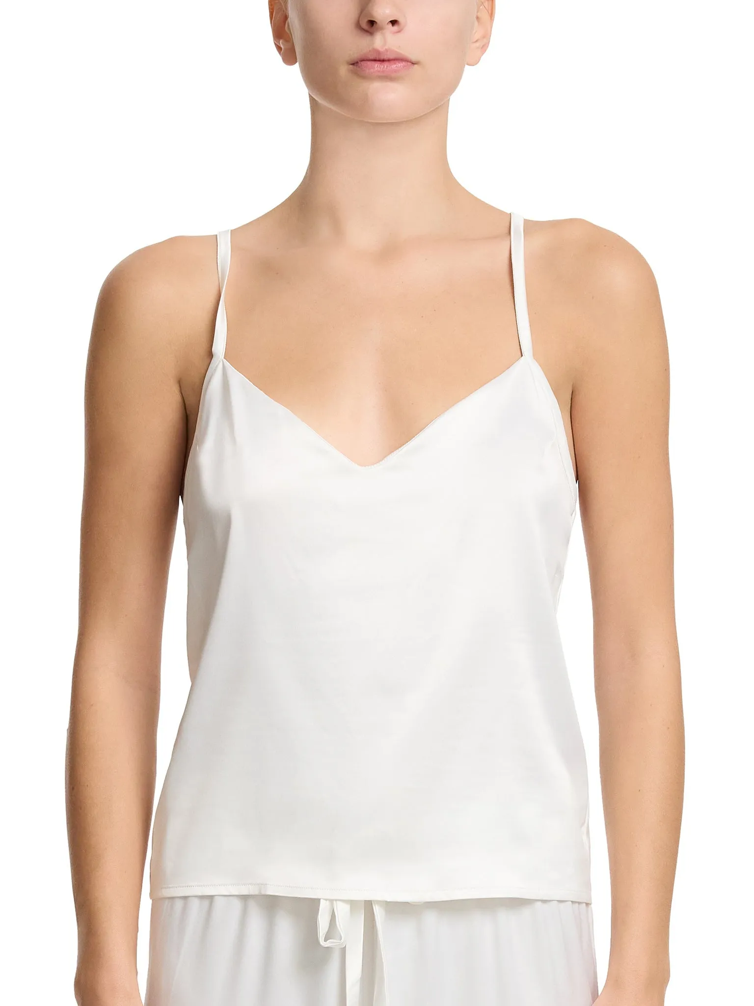 Satin Sleep Cami Light Ivory sold by Boston Proper