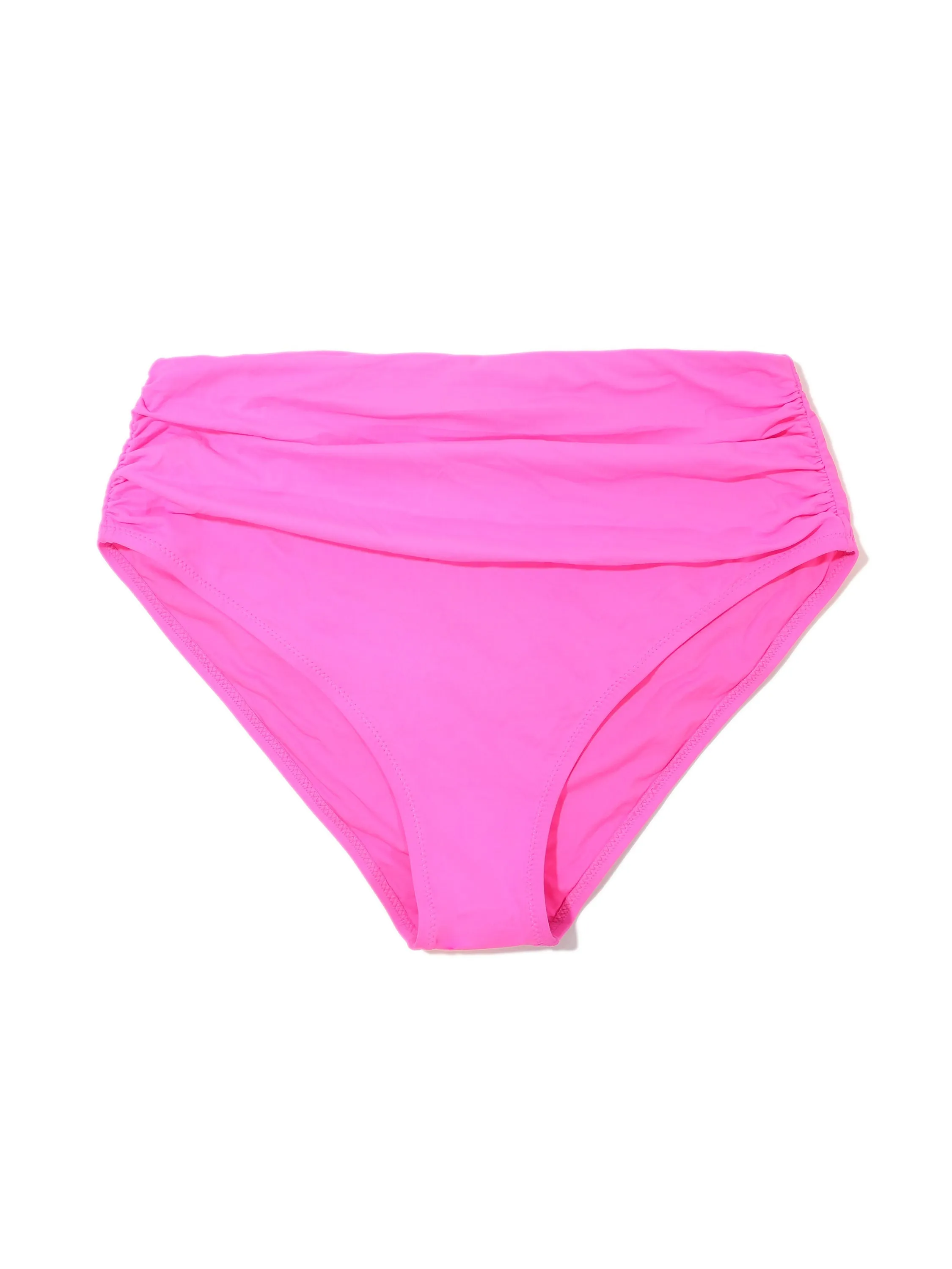 High Rise Cheeky Swimsuit Bottom Unapologetic Pink sold by Boston Proper product image thumbnail 2