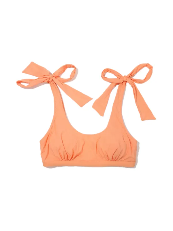 Scoop Neck Swim Top Florence Orange sold by Boston Proper