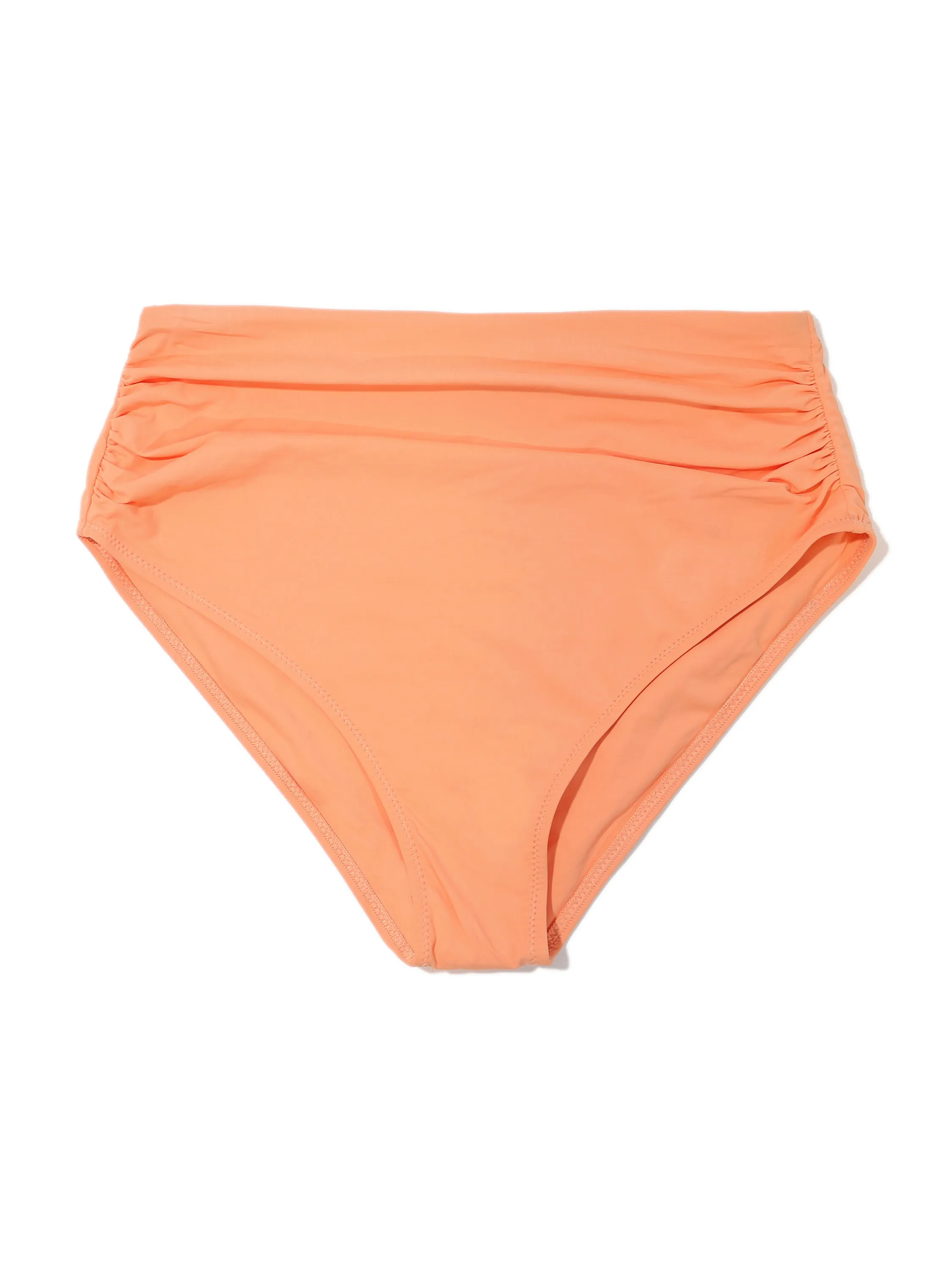 High Rise Cheeky Swimsuit Bottom Florence Orange sold by Boston Proper product image thumbnail 2