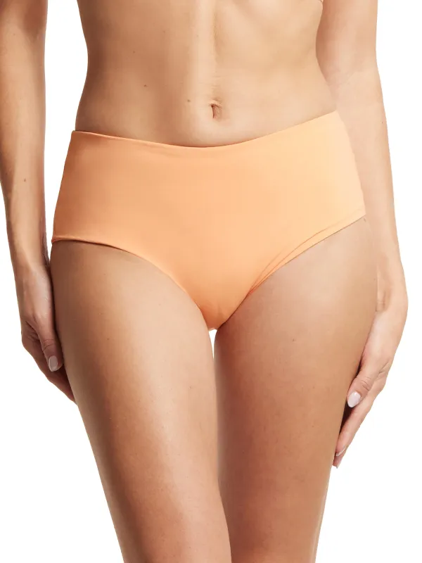 Boyshort Swimsuit Bottom Florence Orange sold by Boston Proper