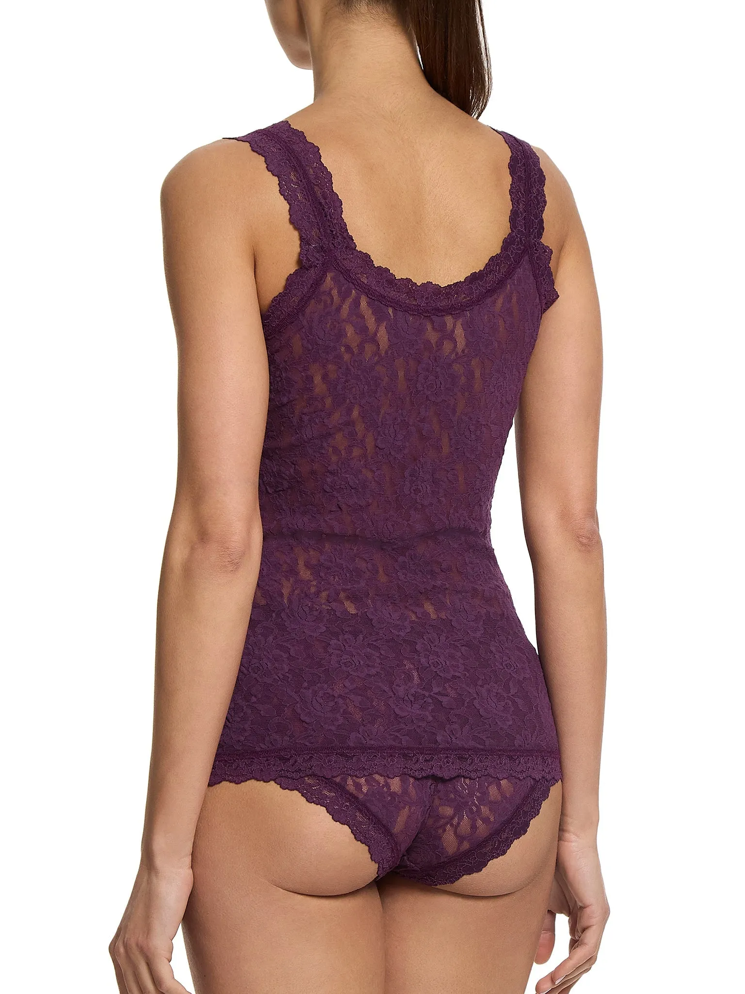 Signature Lace Classic Cami Stone Fruit Purple Sale sold by Boston Proper product image thumbnail 2