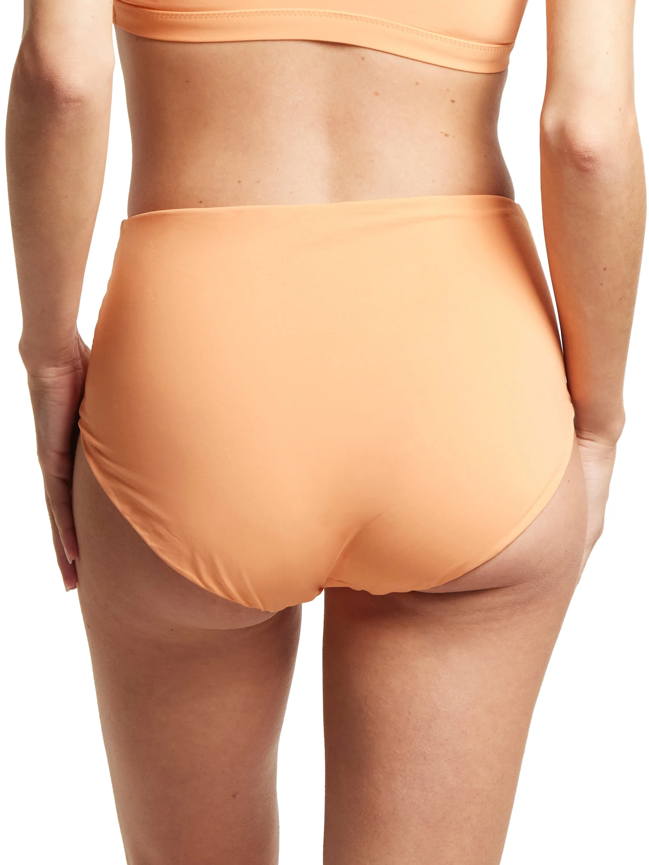 French Brief Swimsuit Bottom Florence Orange sold by Boston Proper product image thumbnail 3