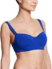 Balconette Bikini Swimsuit Top Poolside Blue sold by Boston Proper